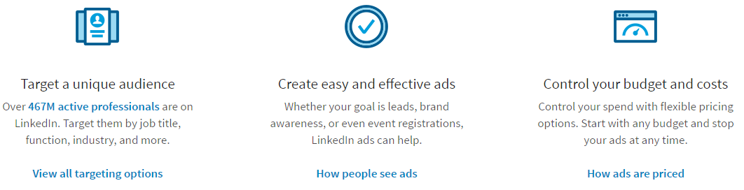LinkedIn ads