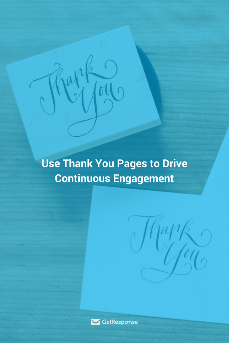 use thank you pages
